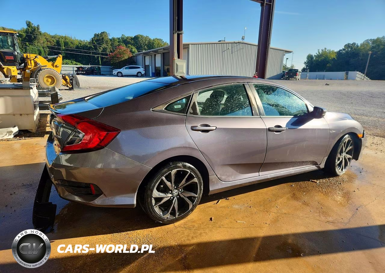 2020 Honda Civic Sport VIN:19XFC2F81LE014897 - 3