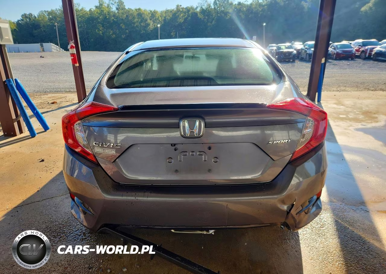 2020 Honda Civic Sport VIN:19XFC2F81LE014897 - 6