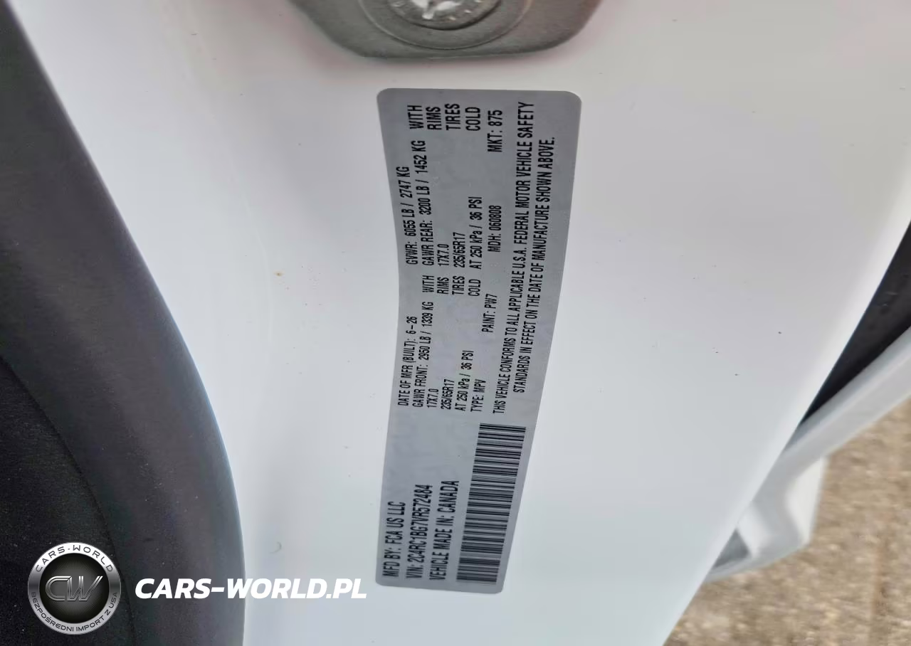 2027 Chrysler Pacifica Select VIN:2C4RC1BG7VR572484 - 13