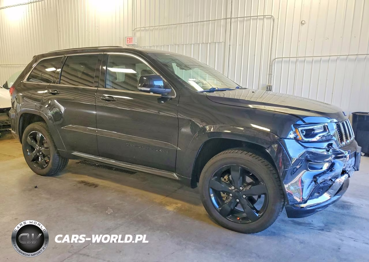 2015 Jeep Grand Cherokee Overland VIN:1C4RJFCGXFC189876 - 4