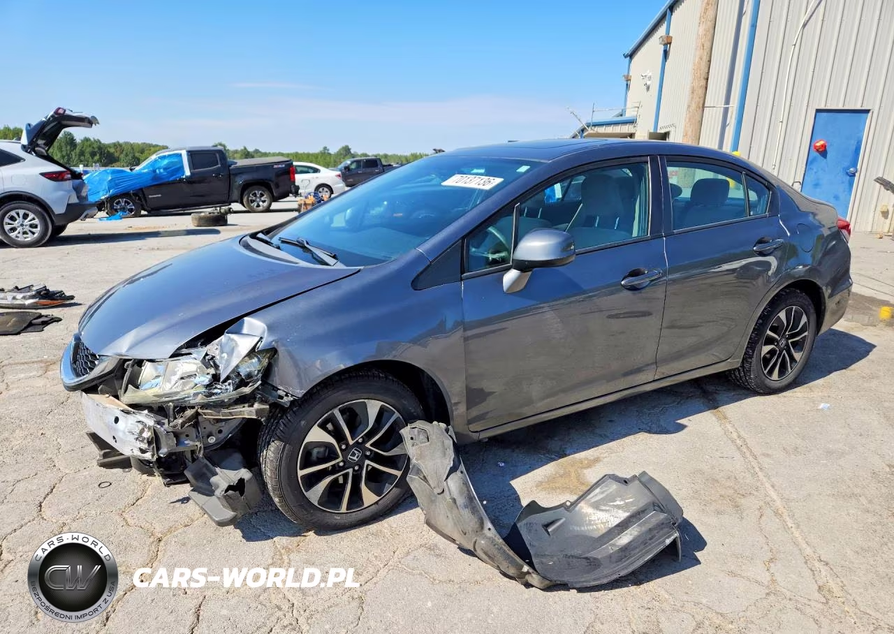 2013 Honda Civic Ex VIN:19XFB2F84DE043363 - 1