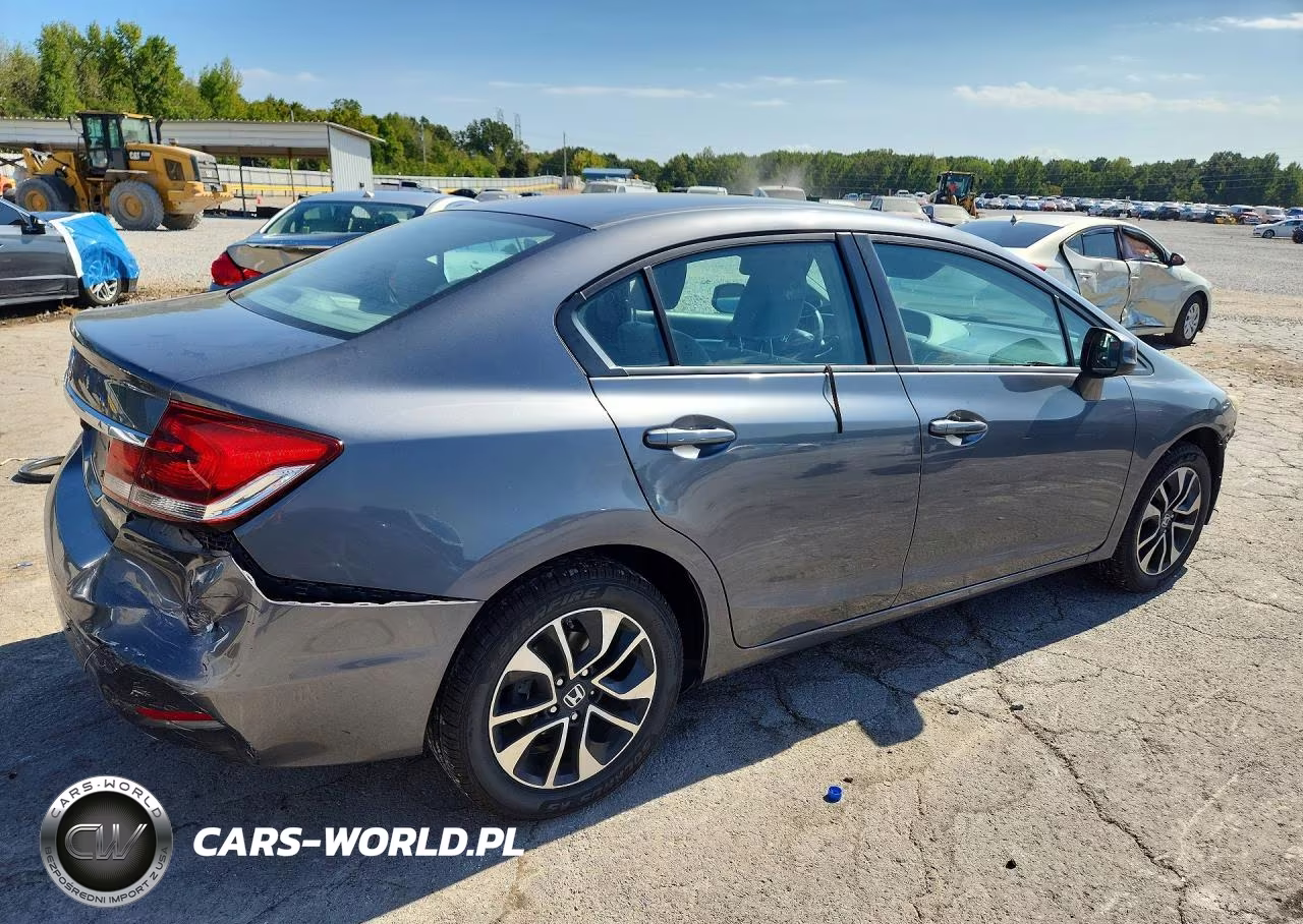 2013 Honda Civic Ex VIN:19XFB2F84DE043363 - 3