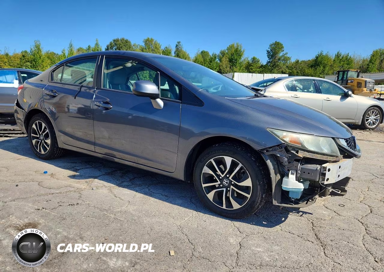 2013 Honda Civic Ex VIN:19XFB2F84DE043363 - 4