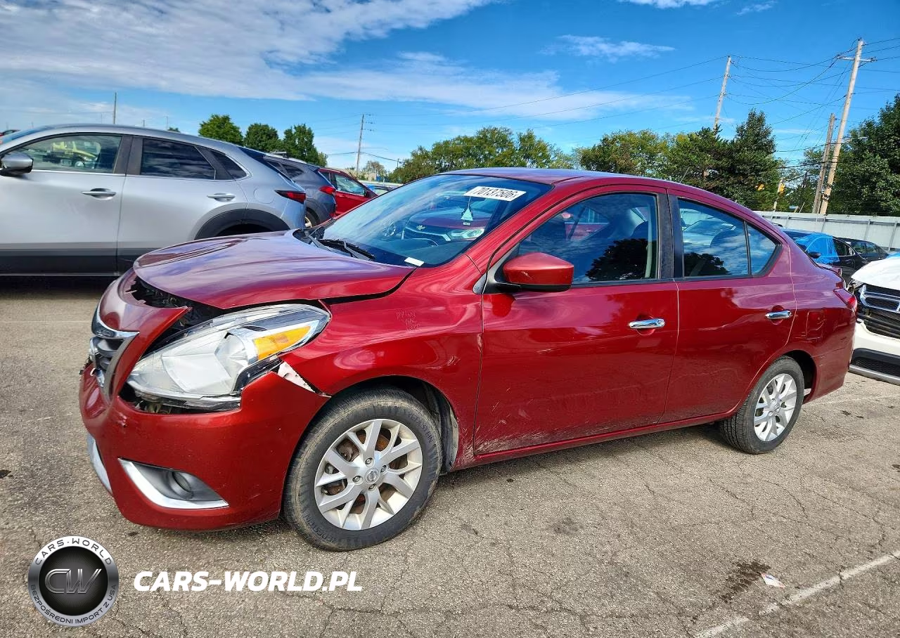 2018 Nissan Versa Sv VIN:3N1CN7AP6JL860060 - 1