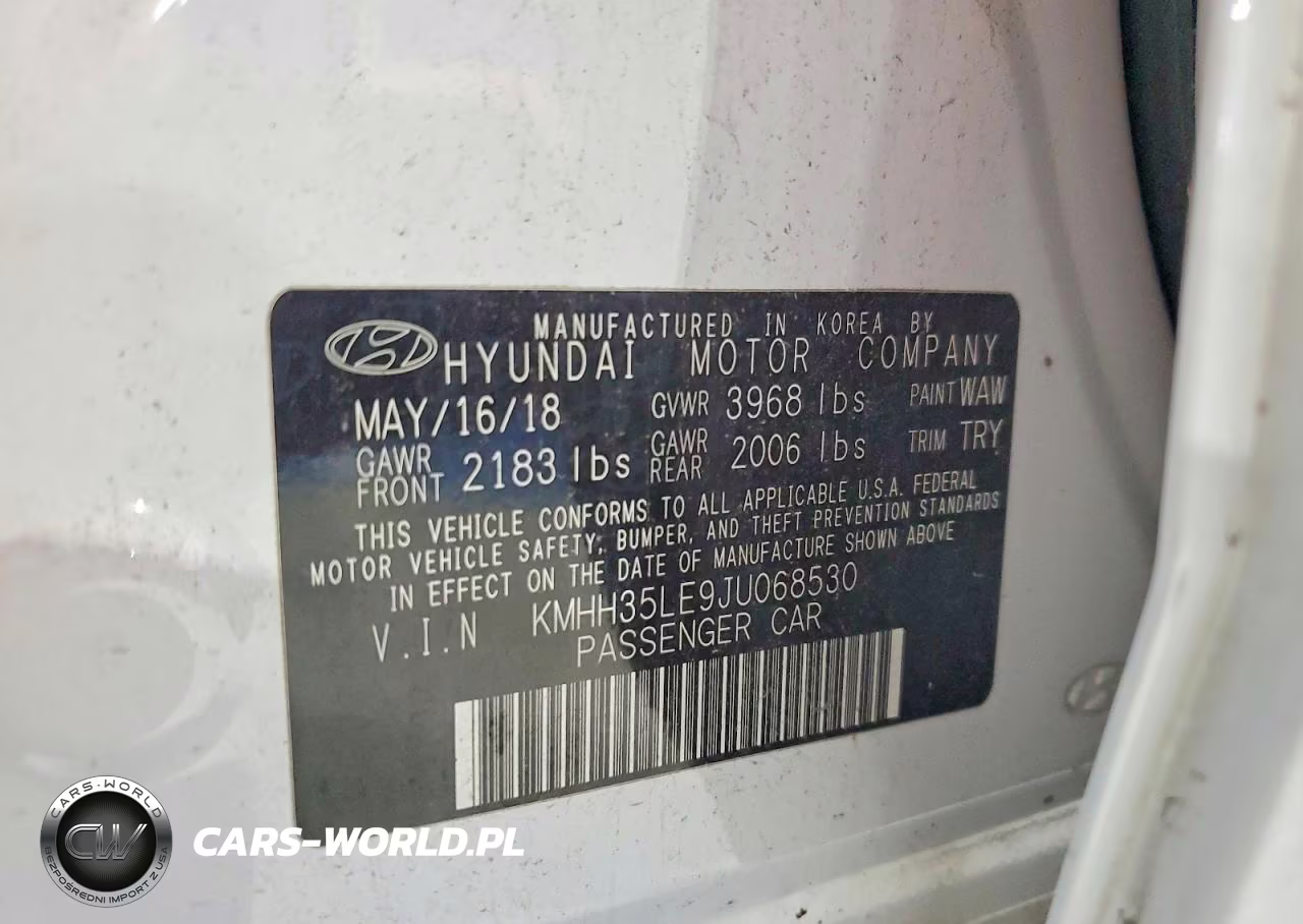 2018 Hyundai Elantra Gt Base VIN:KMHH35LE9JU068530 - 12