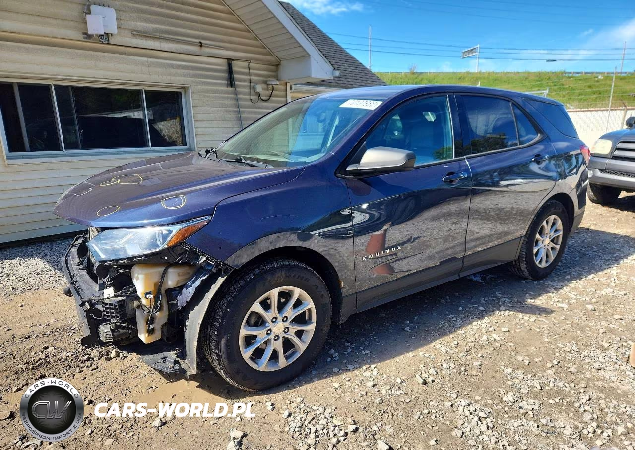 2019 Chevrolet Equinox Ls VIN:3GNAXSEV8KL106046 - 1