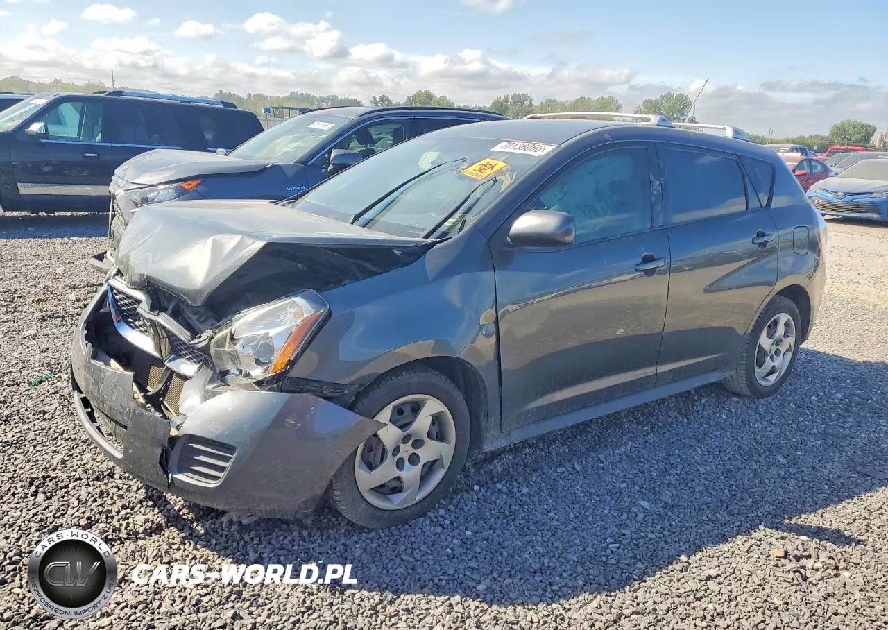 2010 Pontiac Vibe VIN:5Y2SP6E85AZ404060 - 1