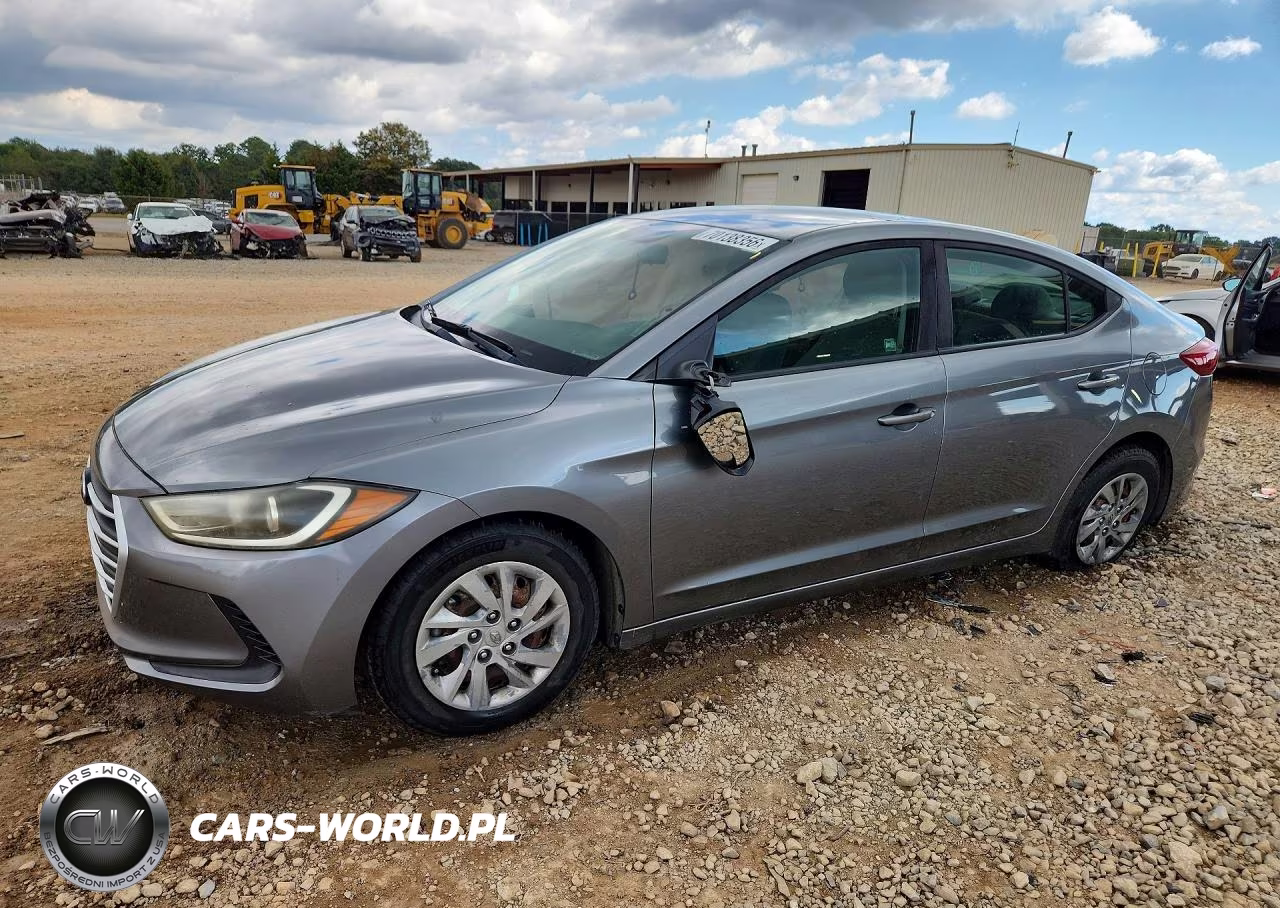 2018 Hyundai Elantra Se VIN:KMHD74LF6JU611676 - 1