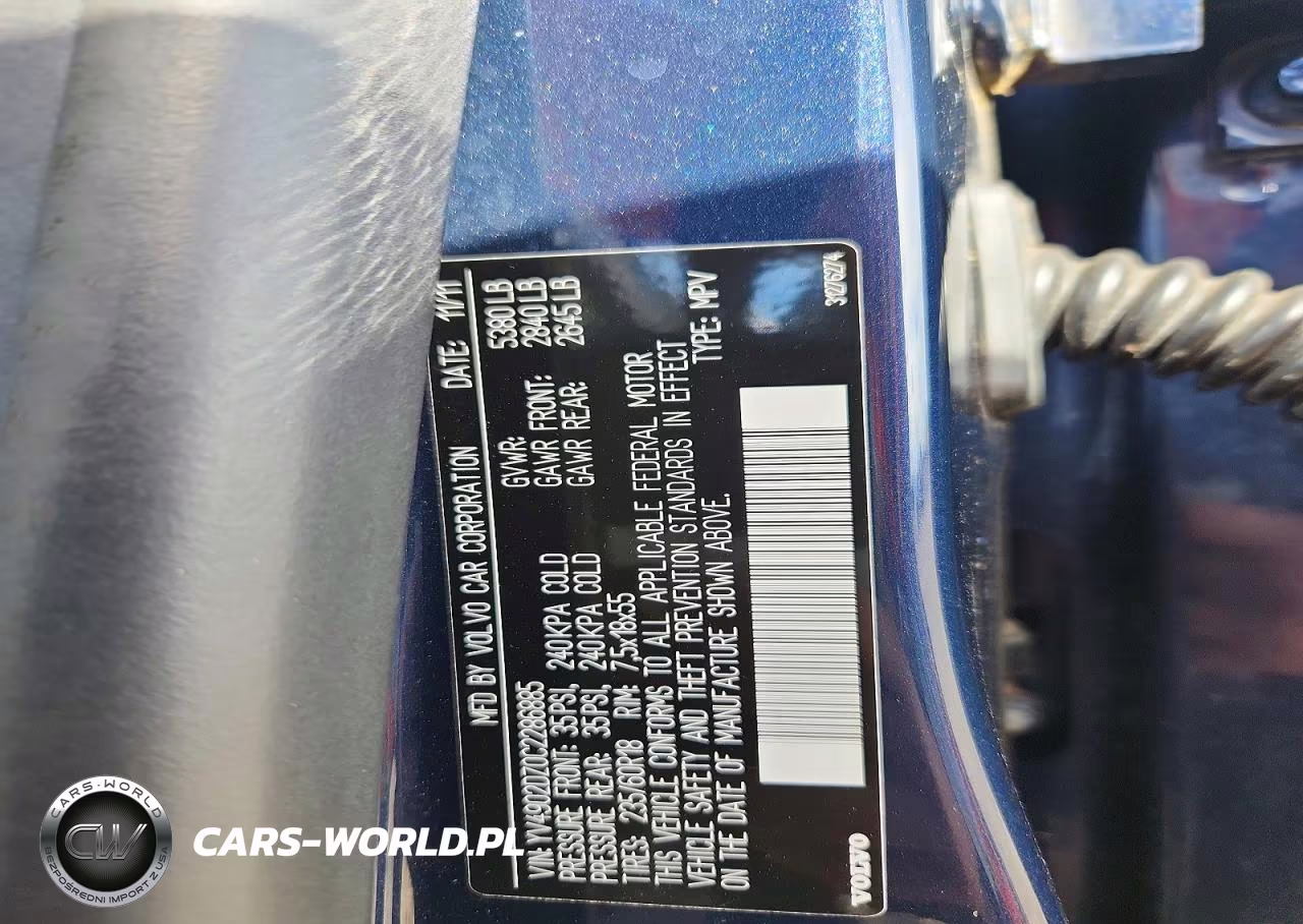 2012 Volvo Xc60 T6 VIN:YV4902DZ0C2286885 - 12