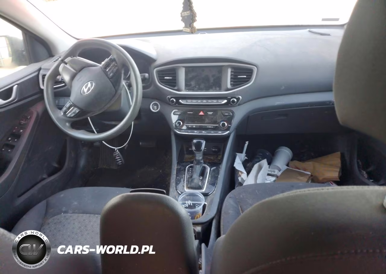 2018 Hyundai Ioniq Blue VIN:KMHC65LC1JU073477 - 8