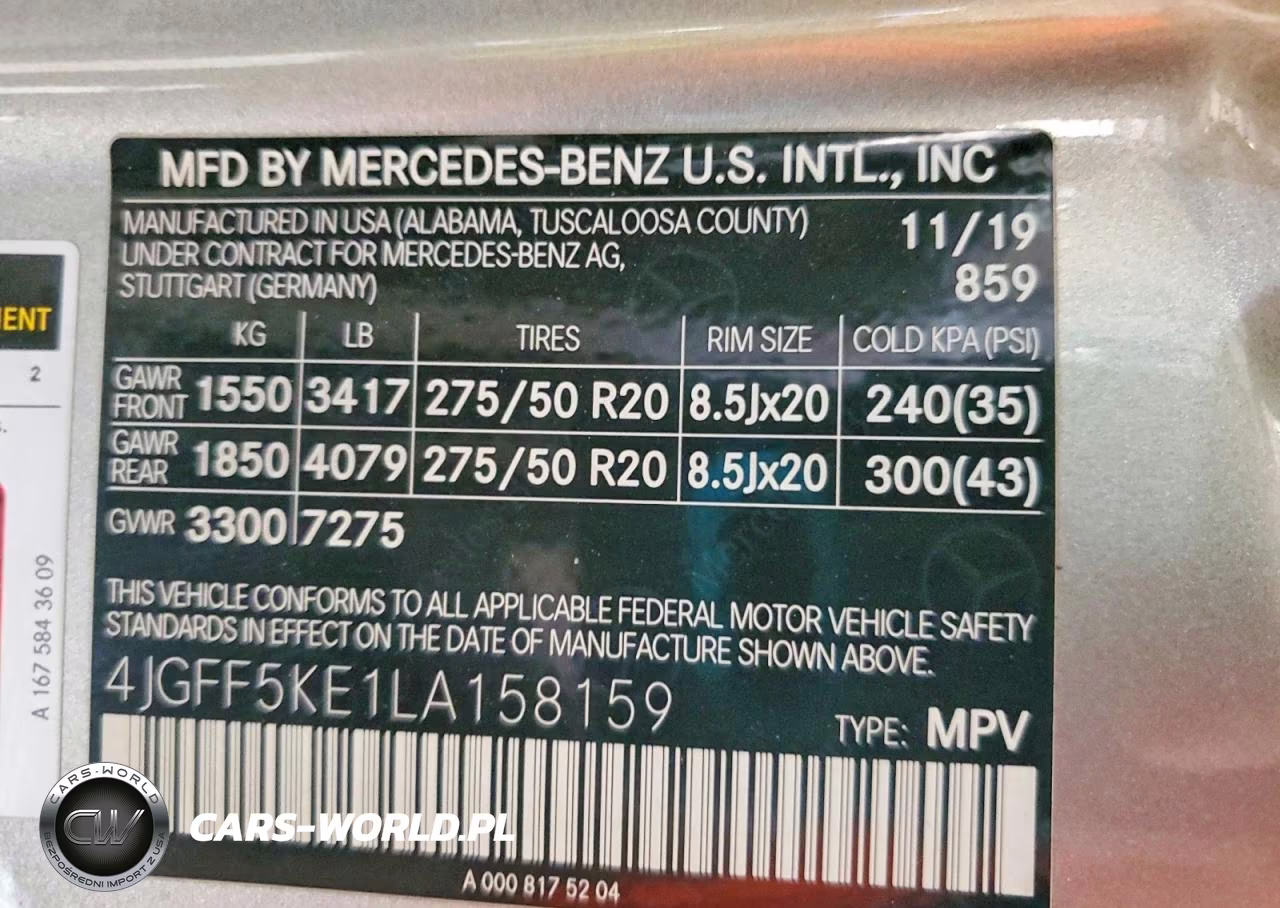 2020 Mercedes-Benz Gls 450 4Matic VIN:4JGFF5KE1LA158159 - 13
