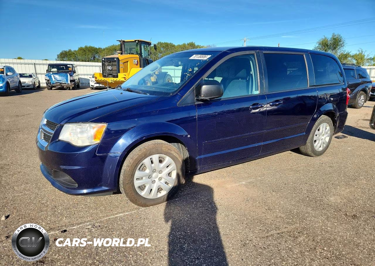 2016 Dodge Grand Caravan Se VIN:2C4RDGBG9GR235981 - 1