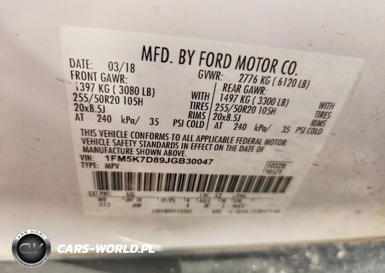 2018 Ford Explorer Xlt VIN:1FM5K7D89JGB30047 - 14