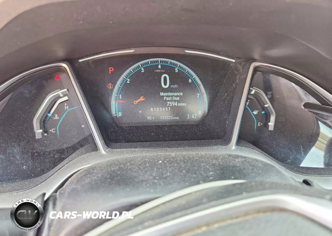 2017 Honda Civic Exl VIN:2HGFC1F77HH659648 - 9