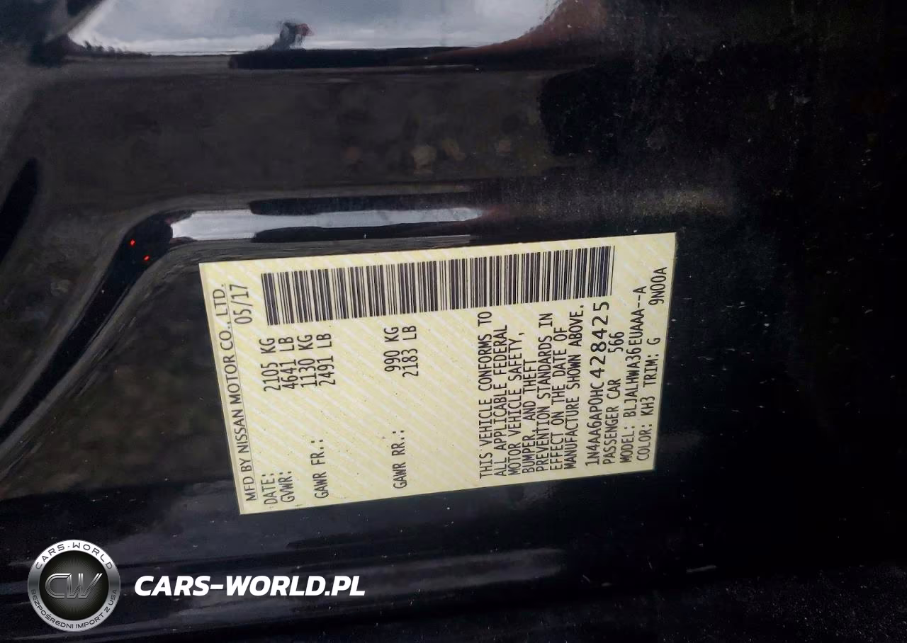 2017 Nissan Maxima Platinum VIN:1N4AA6AP0HC428425 - 12