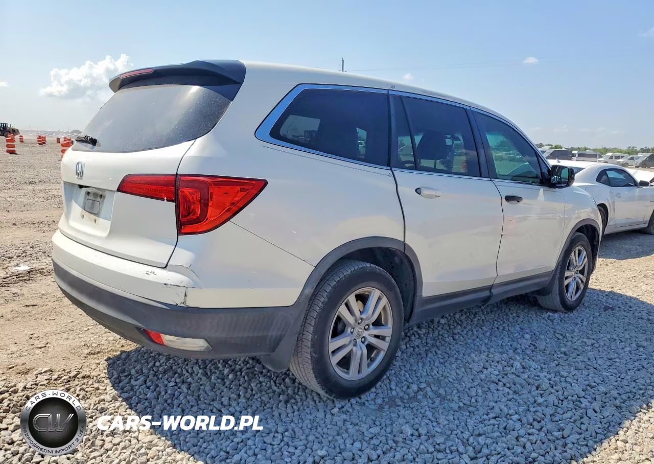 2016 Honda Pilot Lx VIN:5FNYF5H10GB012270 - 3
