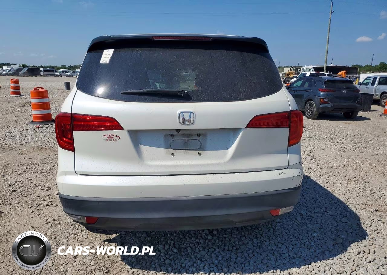 2016 Honda Pilot Lx VIN:5FNYF5H10GB012270 - 6