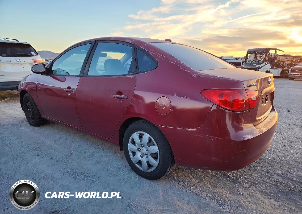2007 Hyundai Elantra Gls VIN:KMHDU46D27U229821 - 2