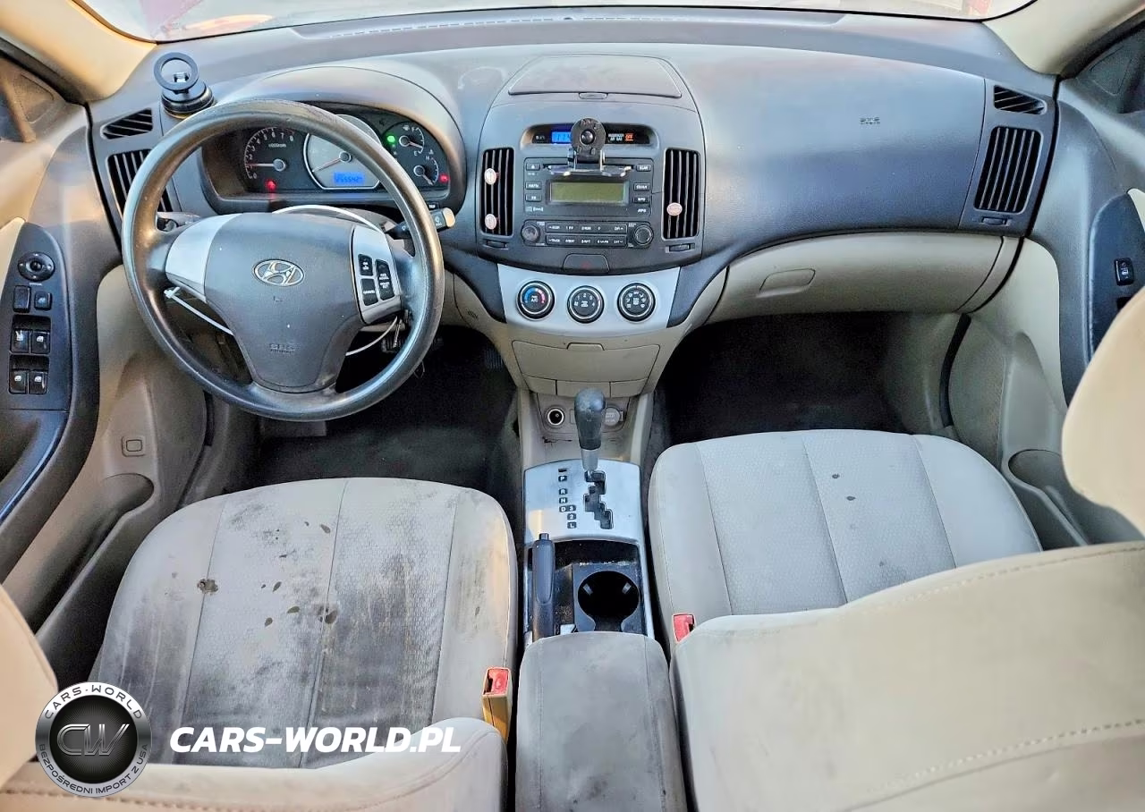 2007 Hyundai Elantra Gls VIN:KMHDU46D27U229821 - 8