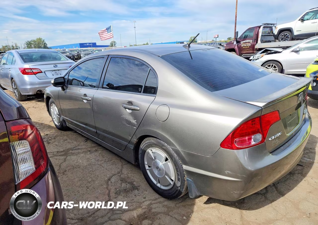 2008 Honda Civic Hybrid VIN:JHMFA36248S019053 - 2