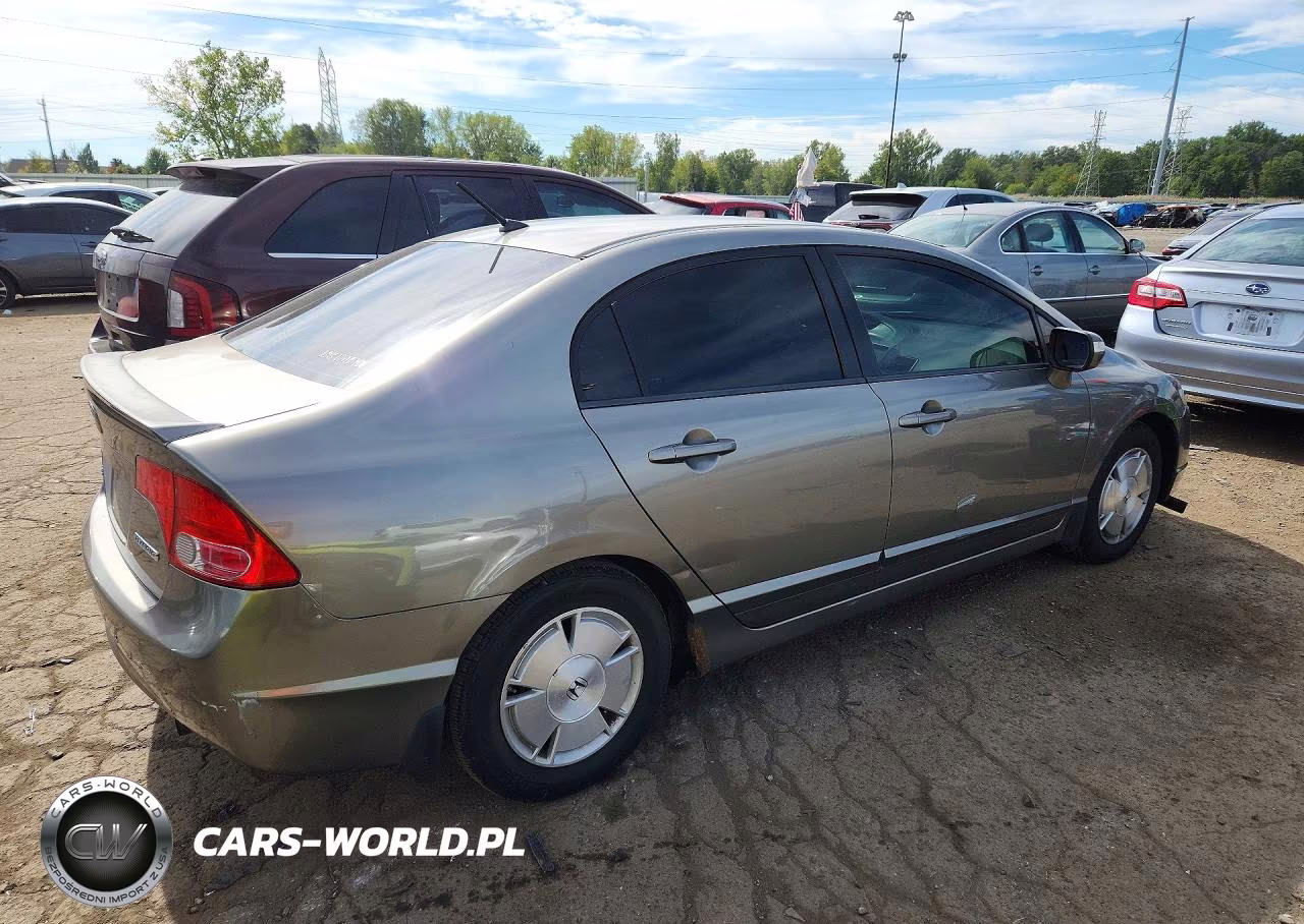 2008 Honda Civic Hybrid VIN:JHMFA36248S019053 - 3