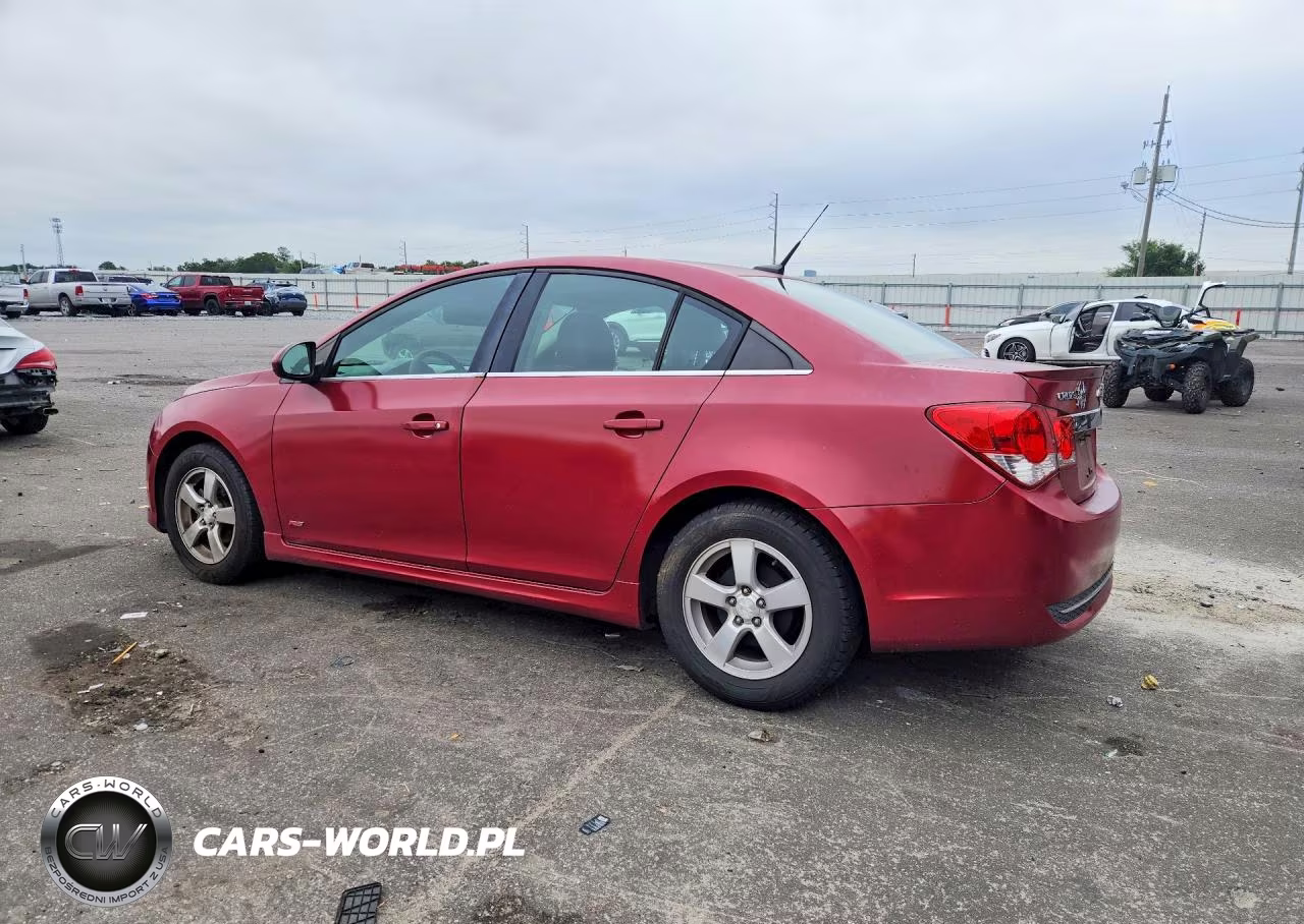 2013 Chevrolet Cruze Lt VIN:1G1PC5SB2D7152384 - 2
