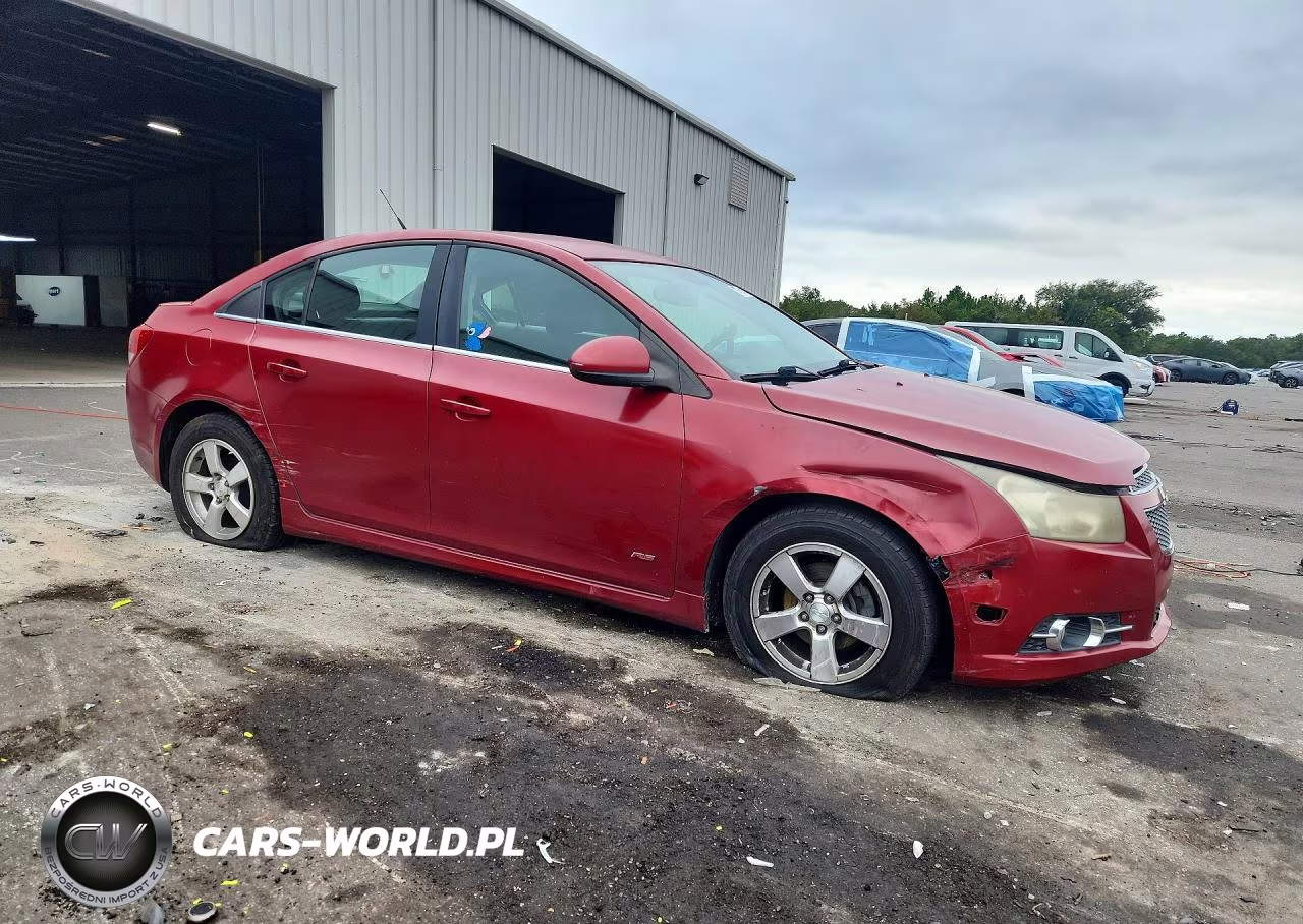 2013 Chevrolet Cruze Lt VIN:1G1PC5SB2D7152384 - 4