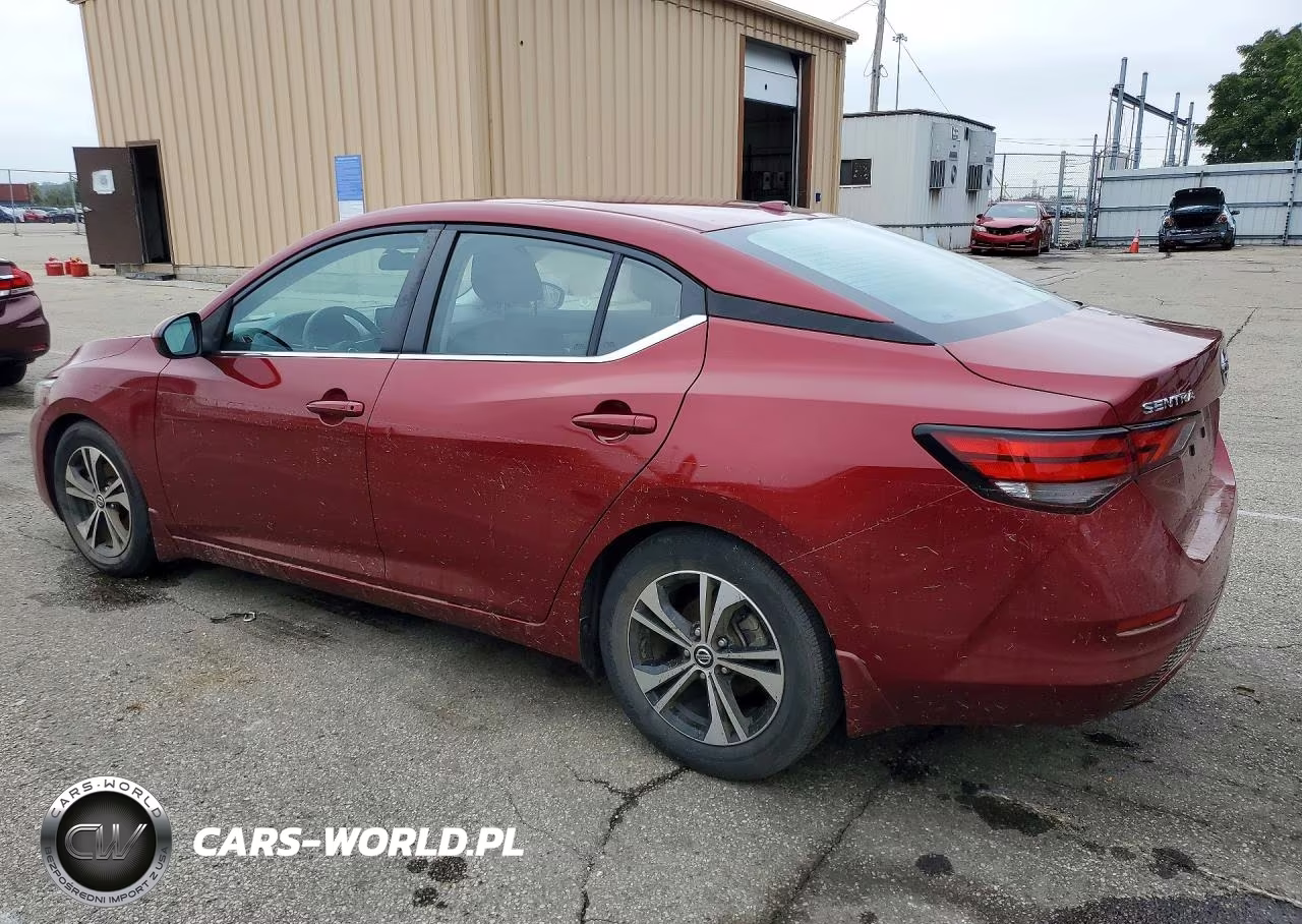 2021 Nissan Sentra Sv VIN:3N1AB8CV3MY330380 - 2