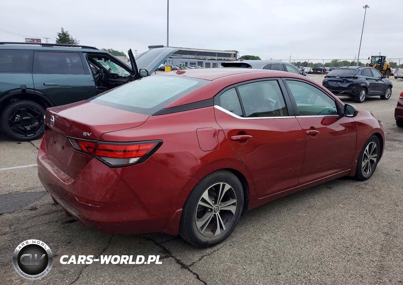 2021 Nissan Sentra Sv VIN:3N1AB8CV3MY330380 - 3