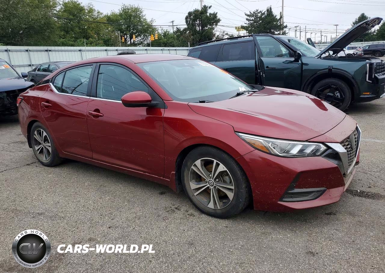 2021 Nissan Sentra Sv VIN:3N1AB8CV3MY330380 - 4