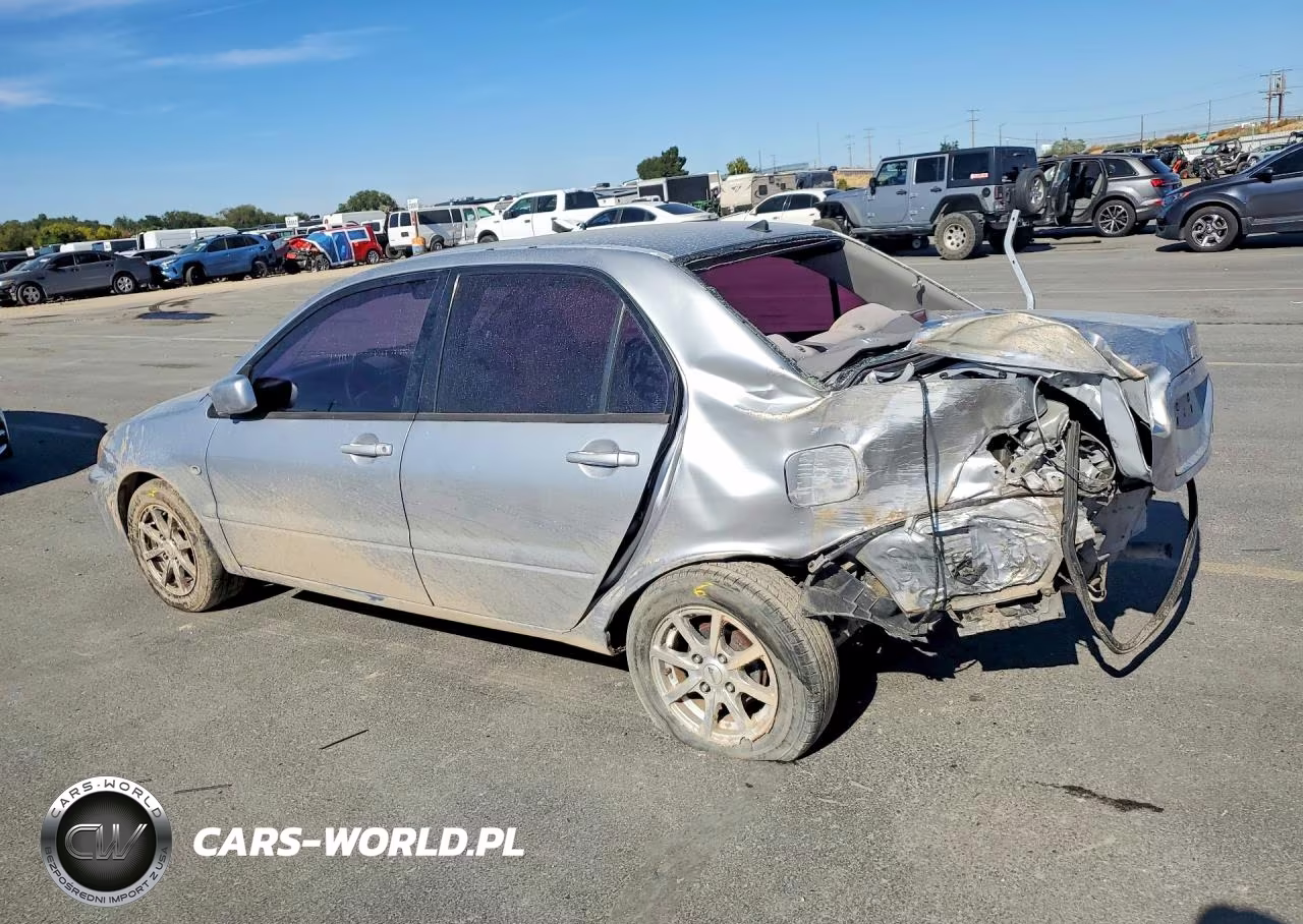 2004 Mitsubishi Lancer Ls VIN:JA3AJ36E64U043325 - 2