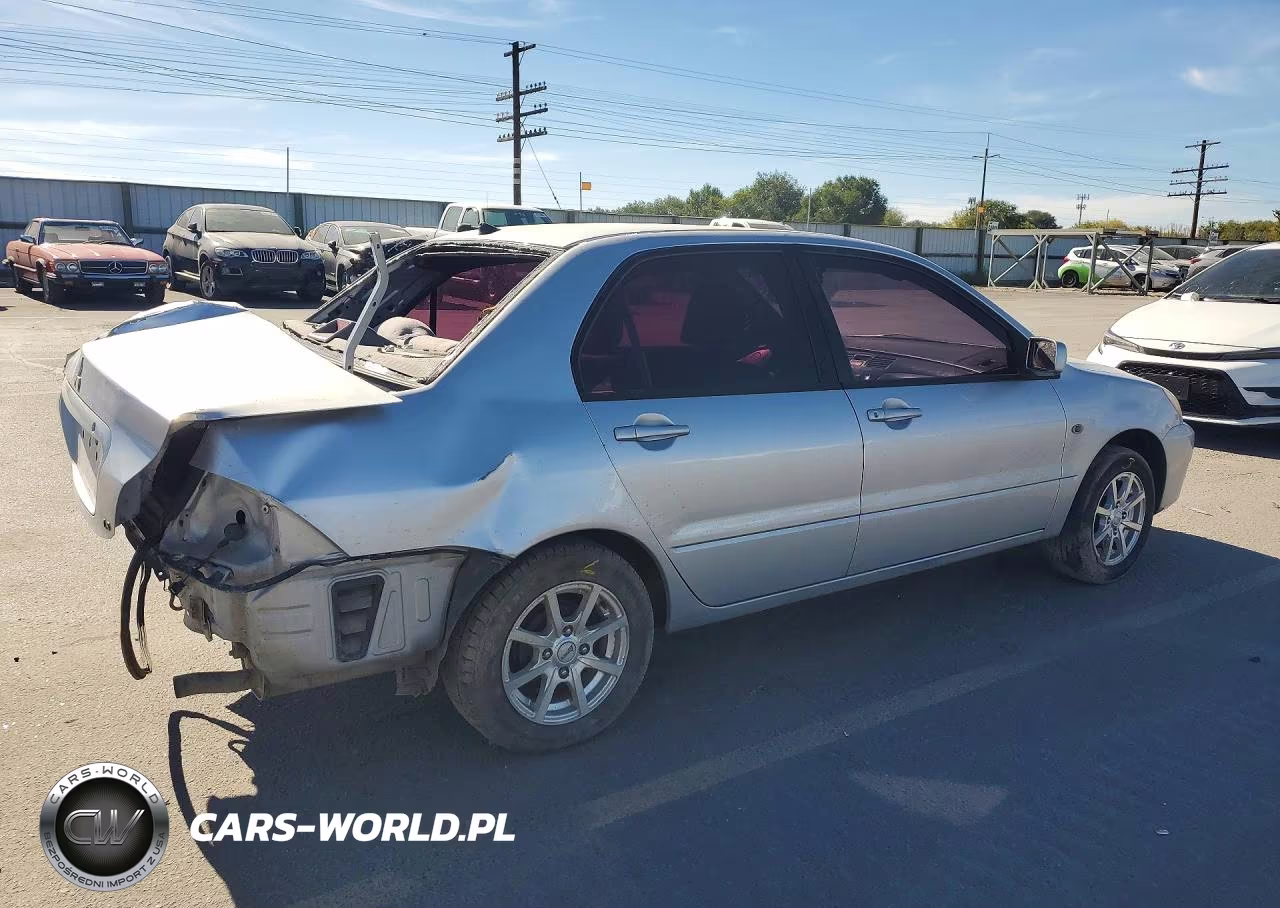 2004 Mitsubishi Lancer Ls VIN:JA3AJ36E64U043325 - 3