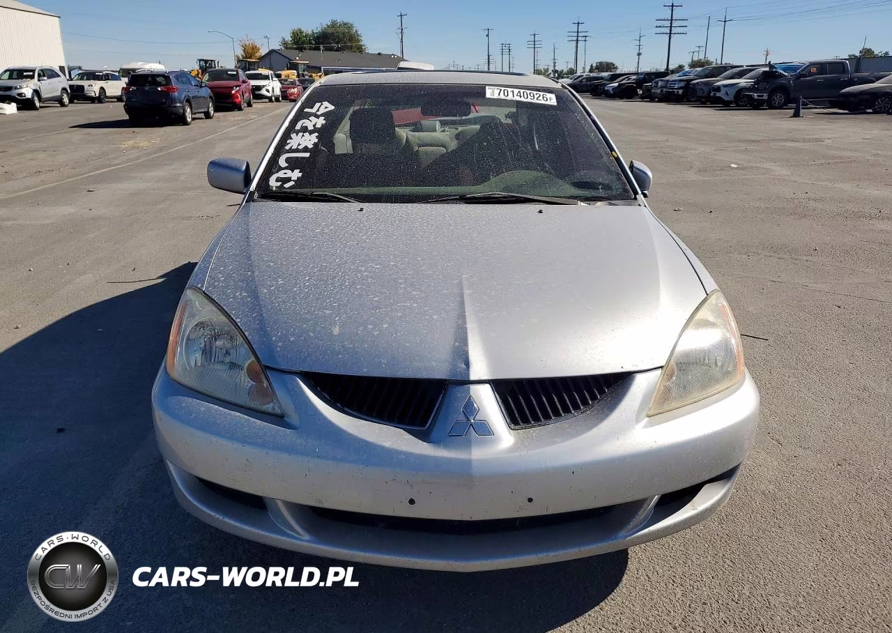 2004 Mitsubishi Lancer Ls VIN:JA3AJ36E64U043325 - 5