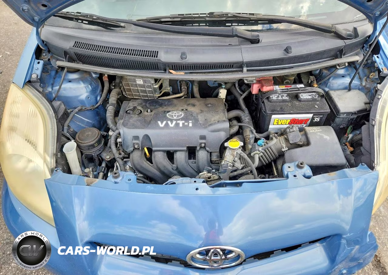 2009 Toyota Yaris Base VIN:JTDKT903195247235 - 11