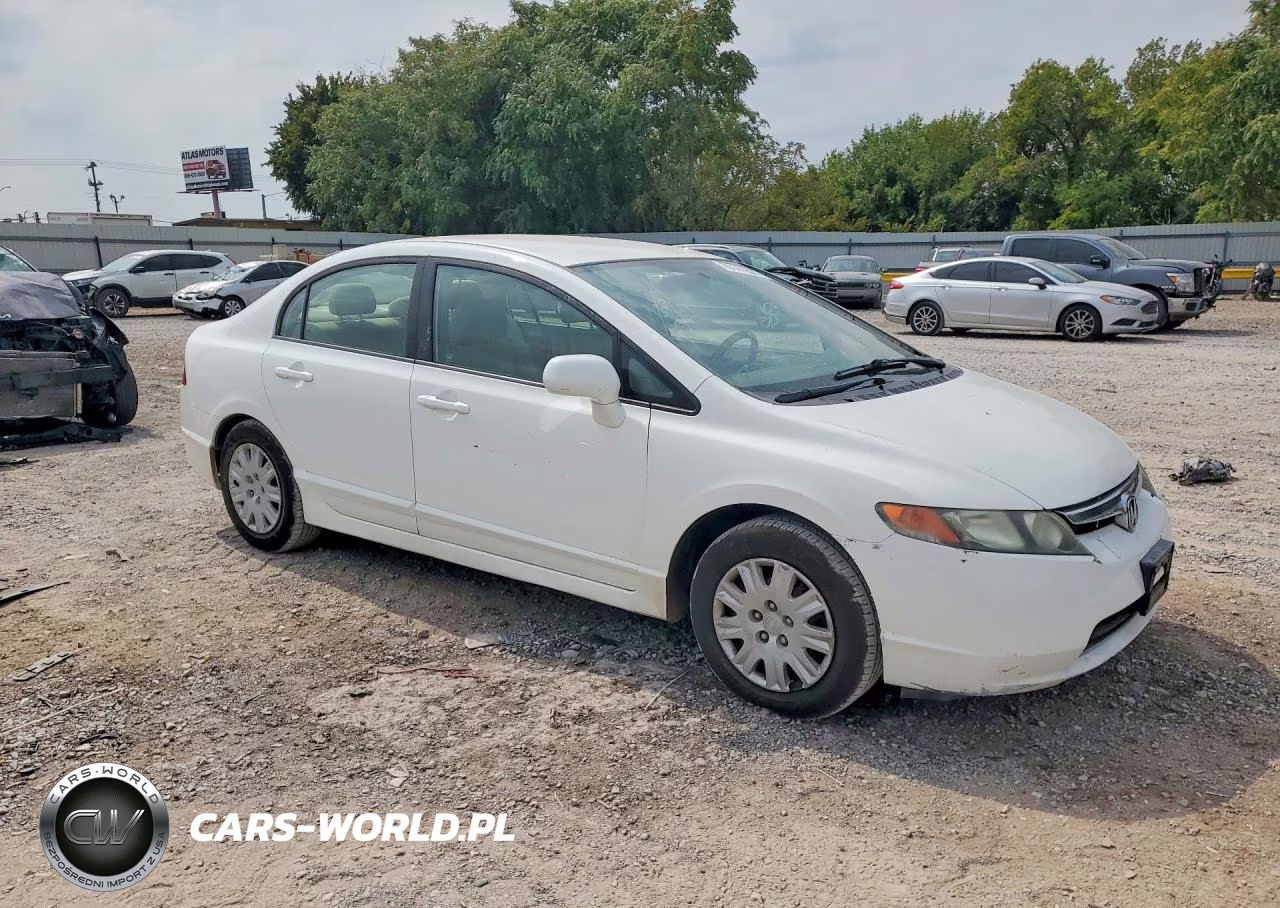 2008 Honda Civic Gx VIN:1HGFA465X8L000892 - 4