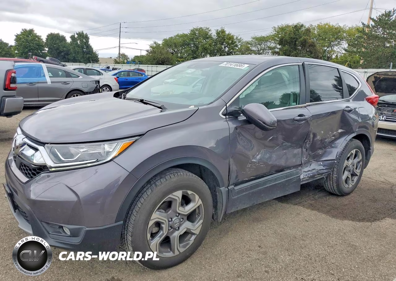 2019 Honda Cr-V Ex VIN:2HKRW2H5XKH674356 - 1