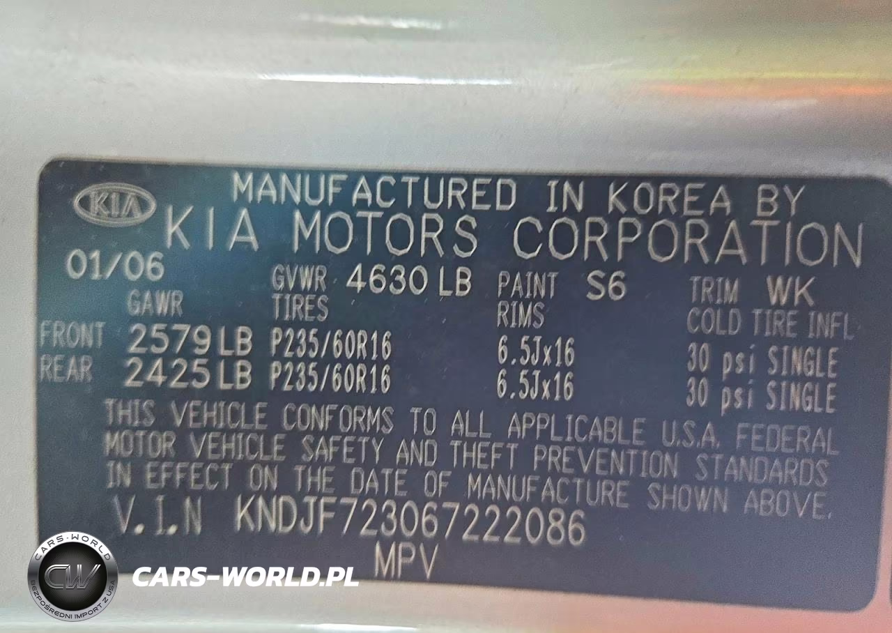 2006 Kia Sportage Lx VIN:KNDJF723067222086 - 12