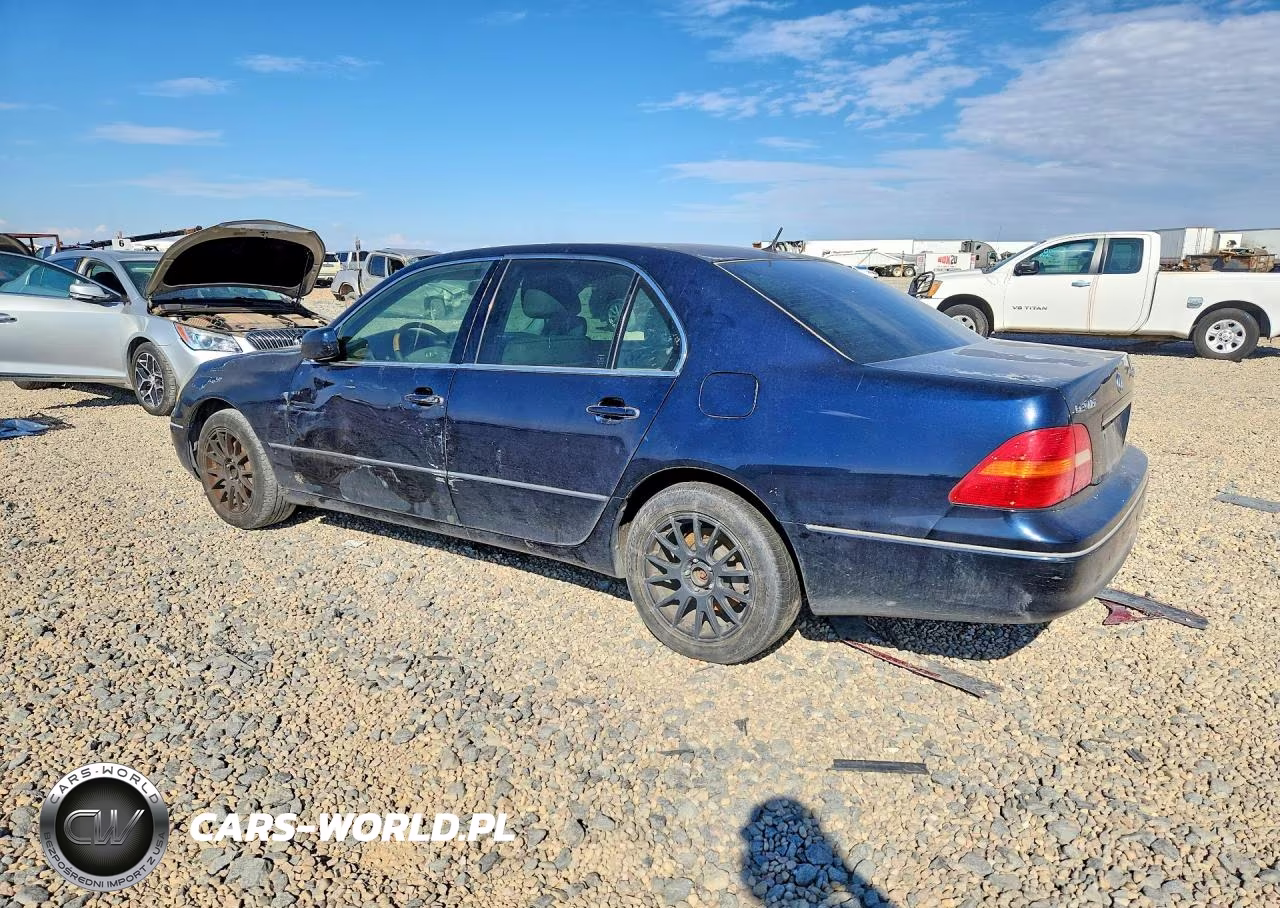 2001 Lexus Ls 430 VIN:JTHBN30F310034790 - 2