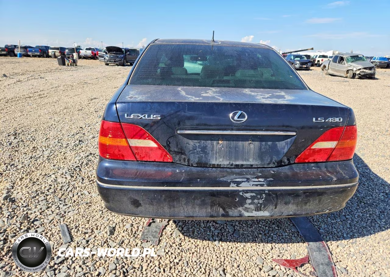2001 Lexus Ls 430 VIN:JTHBN30F310034790 - 6