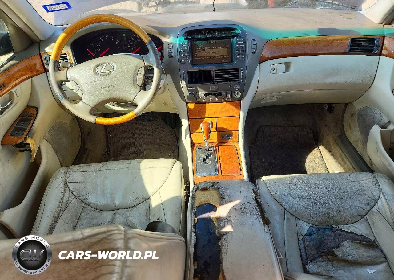 2001 Lexus Ls 430 VIN:JTHBN30F310034790 - 8