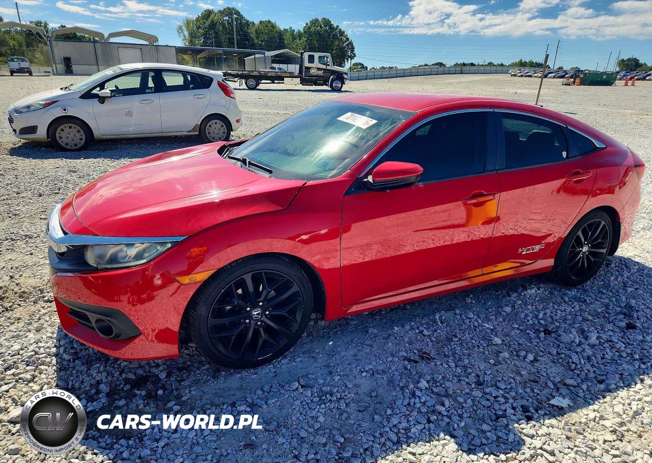 2017 Honda Civic Lx VIN:2HGFC2F52HH547392 - 1