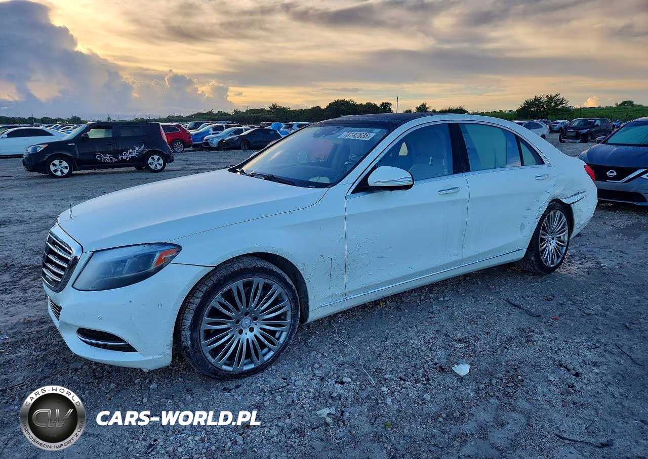 2015 Mercedes-Benz S 550 VIN:WDDUG8CBXFA195266 - 1
