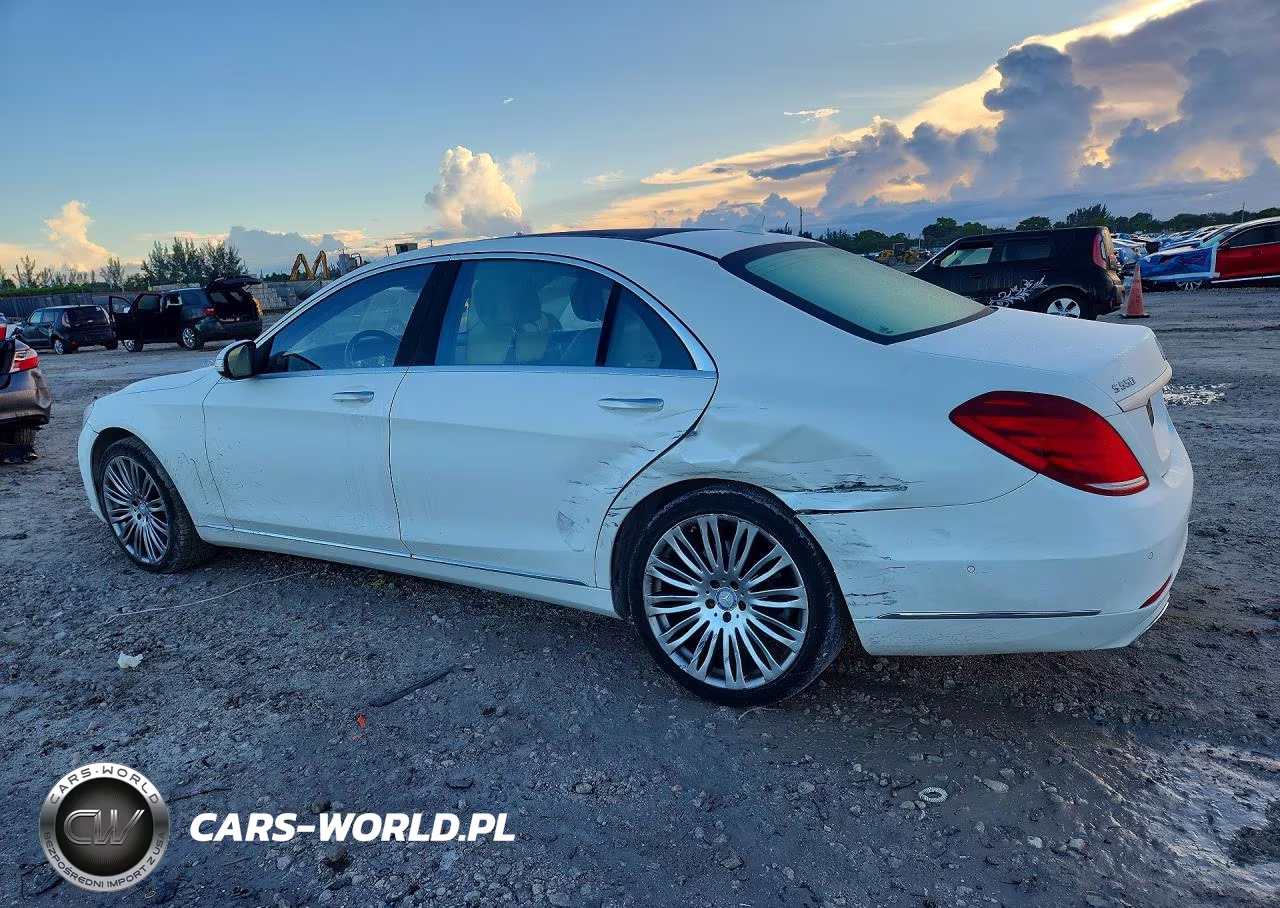 2015 Mercedes-Benz S 550 VIN:WDDUG8CBXFA195266 - 2