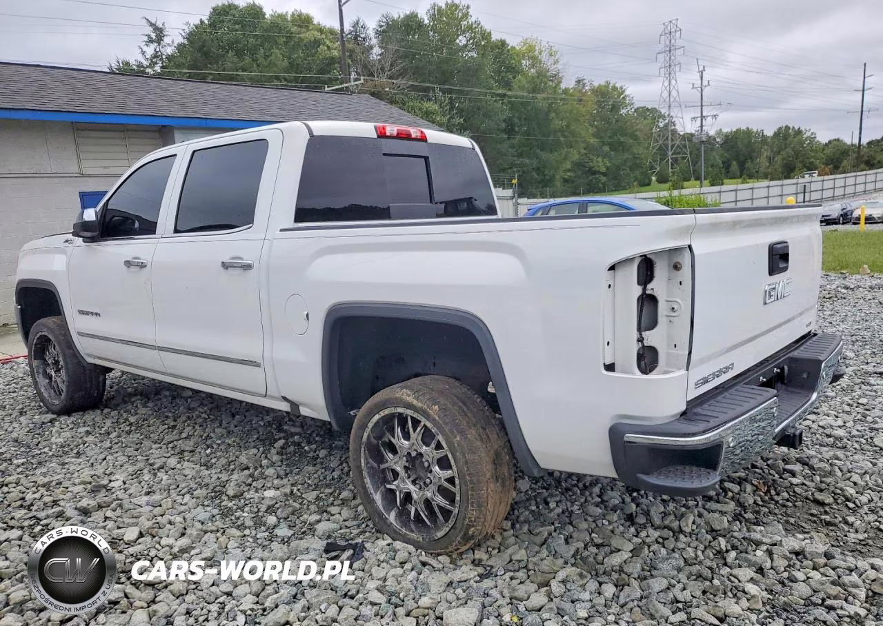 2018 GMC Sierra K1500 Slt VIN:3GTU2NEJ4JG579503 - 2