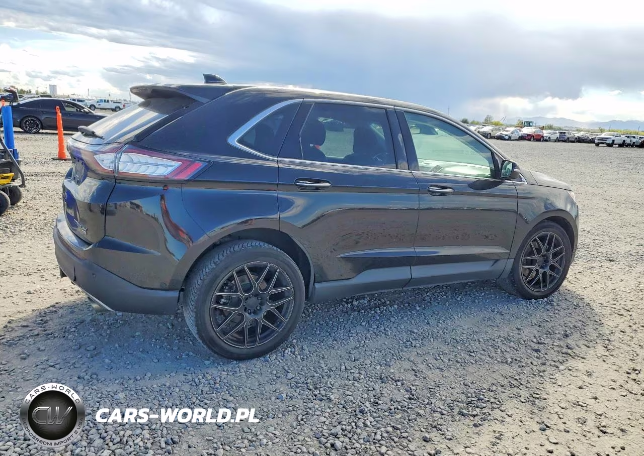2017 Ford Edge Titanium VIN:2FMPK4K88HBB96827 - 3