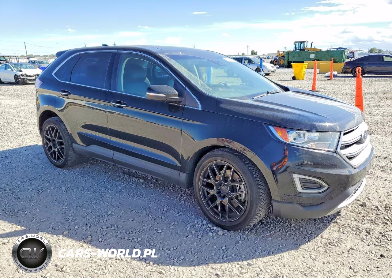 2017 Ford Edge Titanium VIN:2FMPK4K88HBB96827 - 4