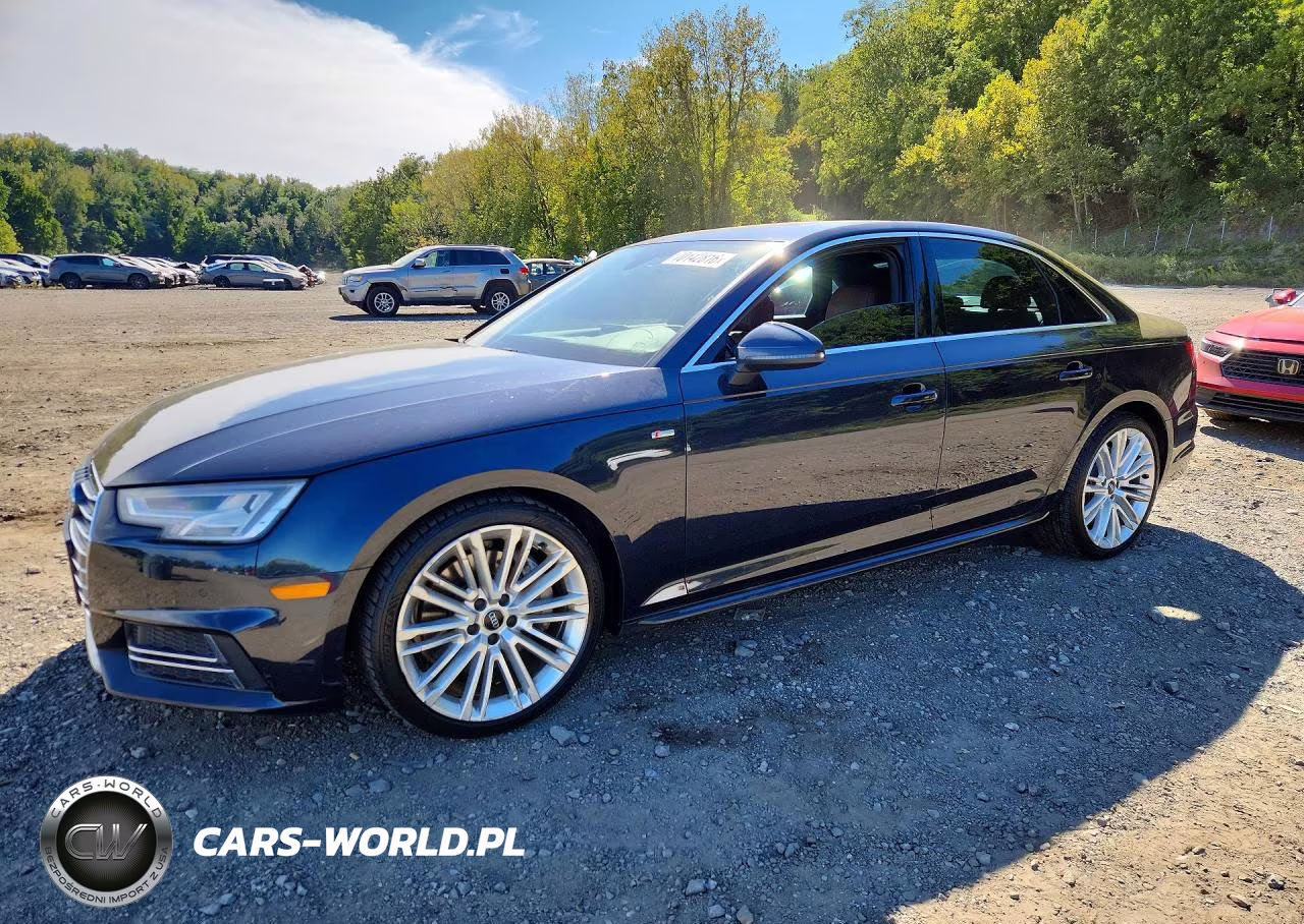 2017 Audi A4 Premium Plus VIN:WAUENAF44HN036101 - 1