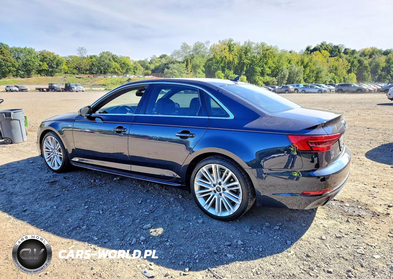 2017 Audi A4 Premium Plus VIN:WAUENAF44HN036101 - 2