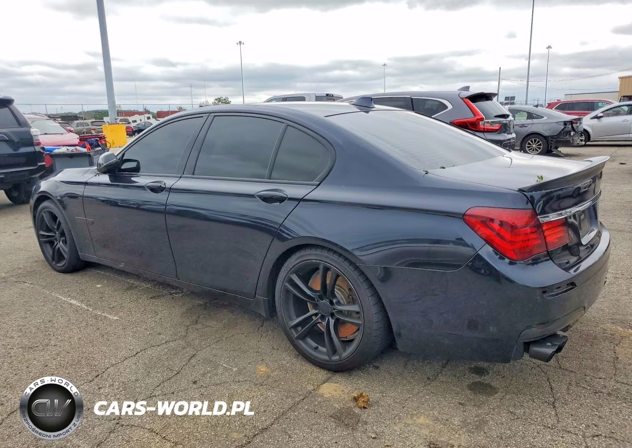 2013 BMW 750 I VIN:WBAYA8C52DD227949 - 2