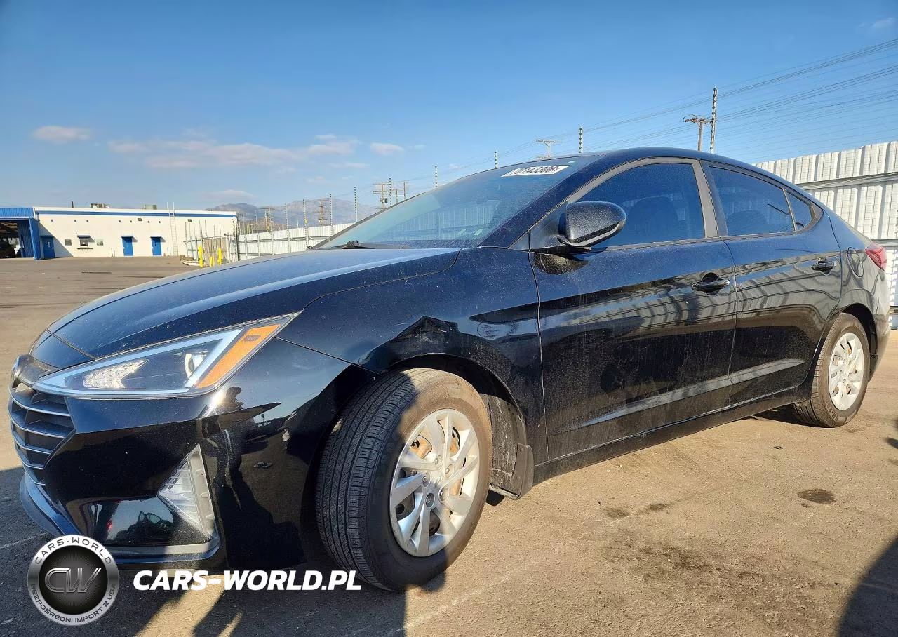 2020 Hyundai Elantra Se VIN:KMHD74LF7LU062931 - 1